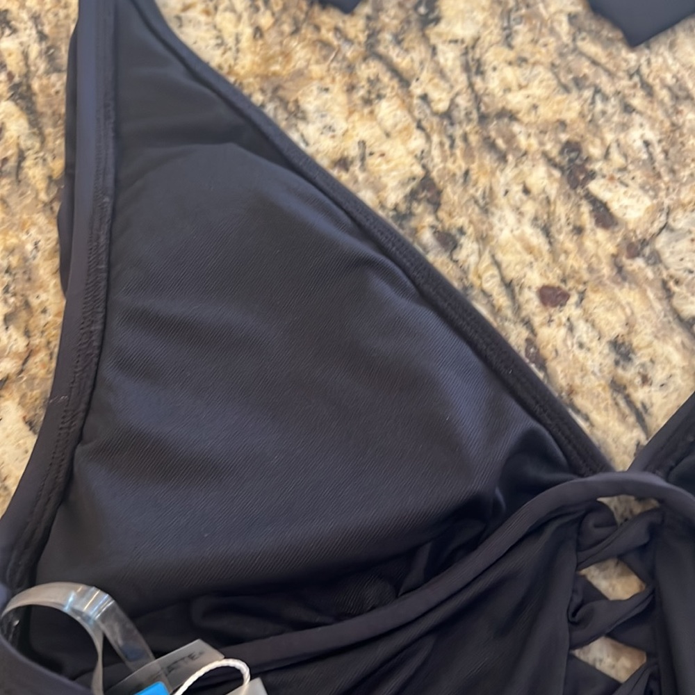 Bleu Rod Beattie halter top one piece swimsuit NWT Sz 4 - Picture 6 of 9